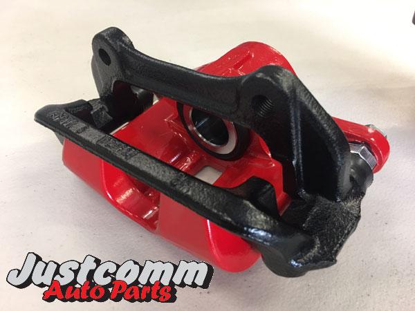 GEN PBR COMMODORE VN VP VR VS RECONDITIONED SOLID REAR BRAKE CALIPERS - RED