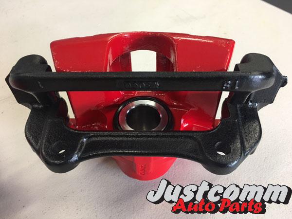 GEN PBR COMMODORE VN VP VR VS RECONDITIONED SOLID REAR BRAKE CALIPERS - RED