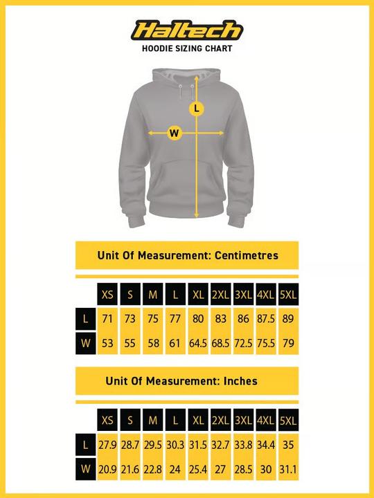 Haltech Classic Hoodie Black Size: Small