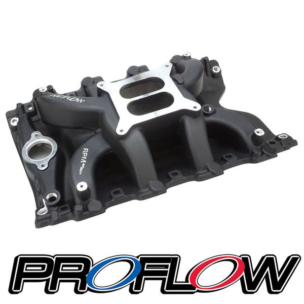 Proflow Intake Manifold 4-barrel Square Bore Holden 5Ltr V8 VN VS Heads 304 355