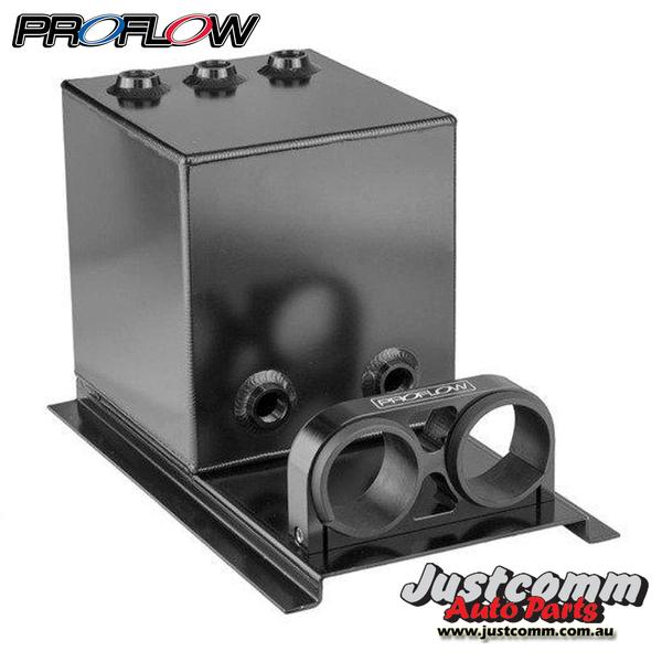Proflow Dual Pump 5ltr Black Finish Surge Tank Suits for Bosch 044 Pumps