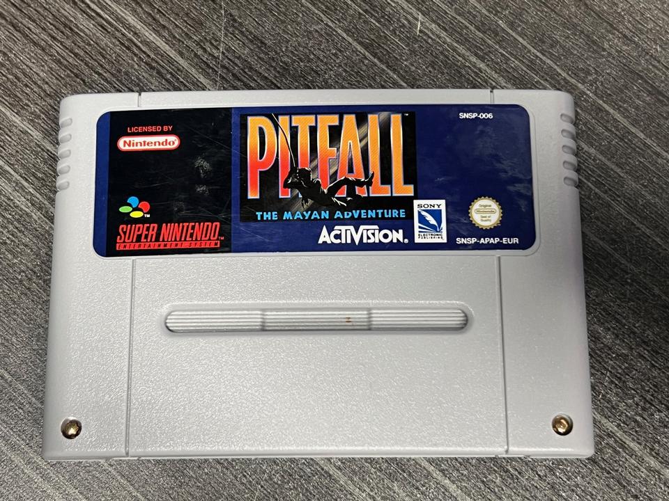 Pitfall Cartridge - SNES