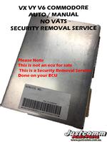 VX VY V6 COMMODORE AUTO / MANUAL  - NO VATS - SECURITY REMOVAL SERVICE