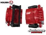 HOLDEN COMMODORE VE V6 RECONDITIONED FRONT BRAKE CALIPERS - RED  ( New Pistons )