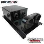 Proflow Dual Pump 2.5ltr Black Finish Surge Tank Suits for Bosch 044 Pumps