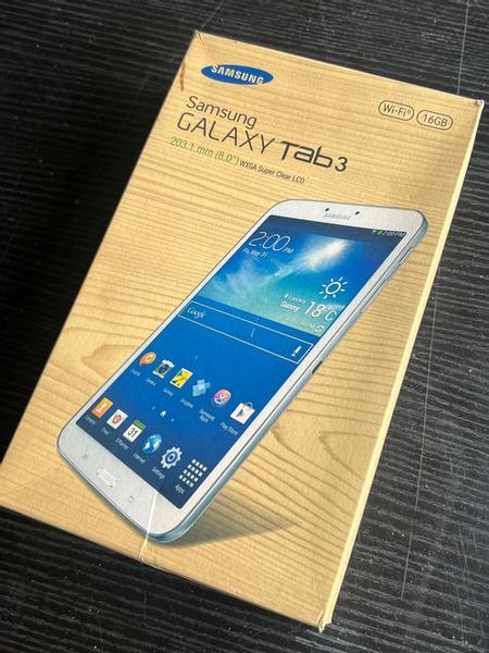 SAMSUNG GALAXY TAB 3 White TESTED & WORKING SM T310 - With Box