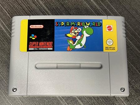 Super Mario World Cartridge - SNES