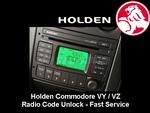 Holden Commodore VY VZ Blaupunkt CD Player Pin Code Service