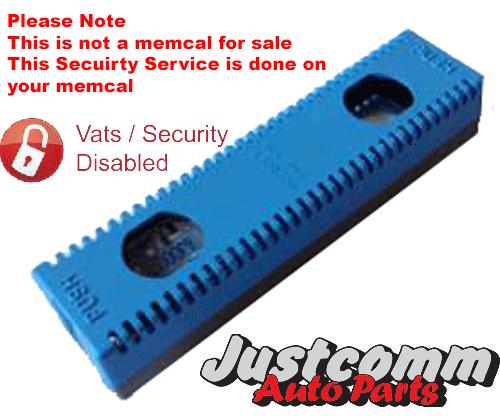 VR V6 Commodore Manual Memcal - Vats / Security Removal Service